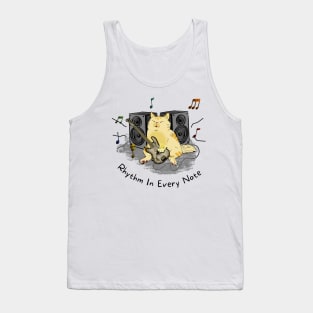 Musical Cat Tank Top